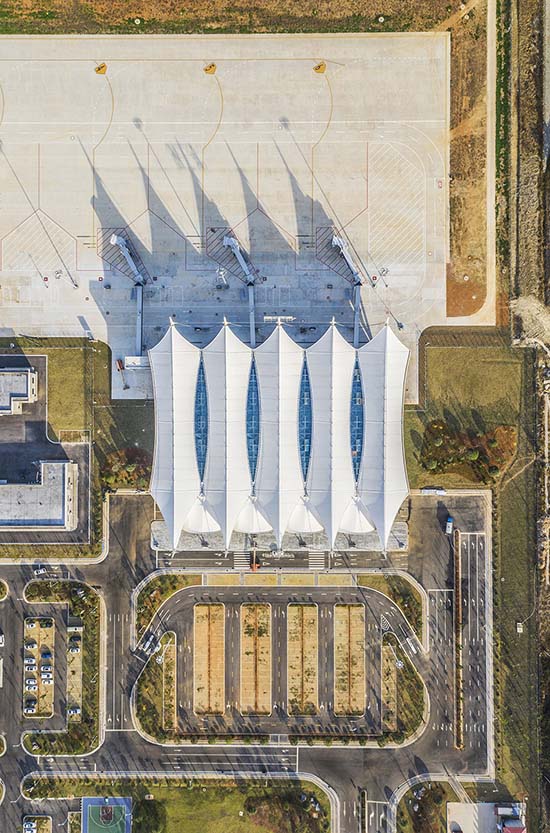 大型膜结构遮阳棚